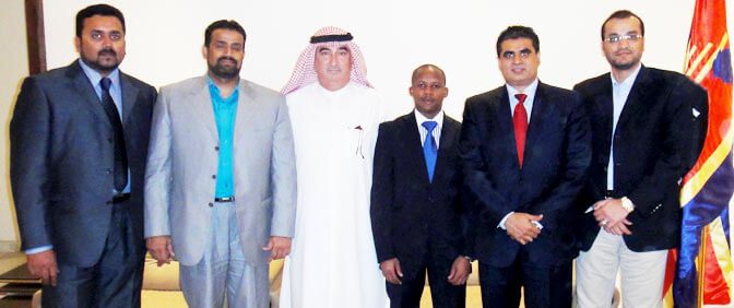 Pride Group Representatives with His Excellency Mr. Thami Embassy of Swaziland