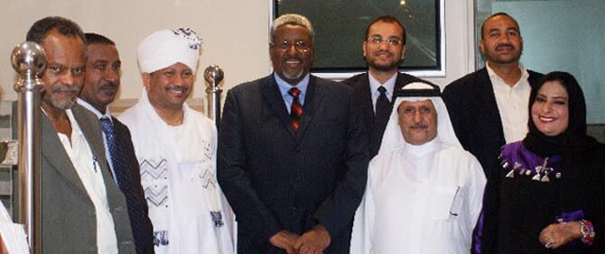 Pride Group Representatives  with Sudan Consular Dubai