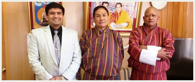 MEX Nepal CEO with Governor RMA  and Dy. Governor