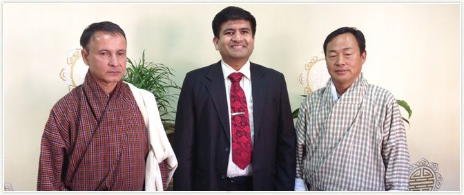 MEX Nepal CEO with Joint SEC, Ministry of Finance, Thimpu