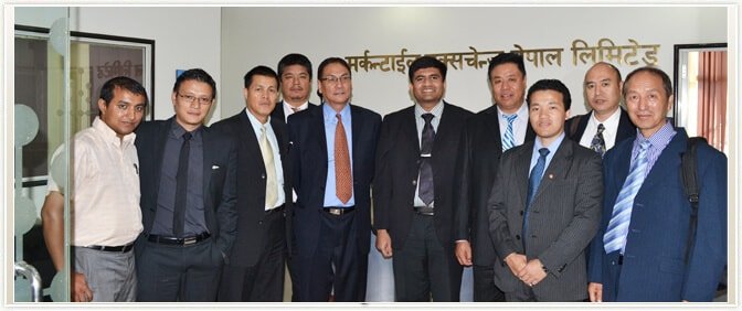 Delegates from Royal Securities Exchange of Bhutan Ltd. visited MEX Nepal