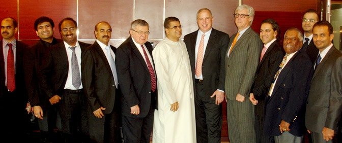 Campus Crest USA Representatives with officials of Pride Group in Dubai