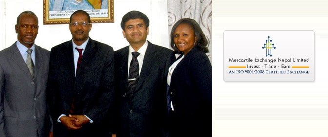Pride Group Malyasia, MD, & CEO of MEX Nepal with Ambassador to Rep of Mali, India at API, Bamako, Mali